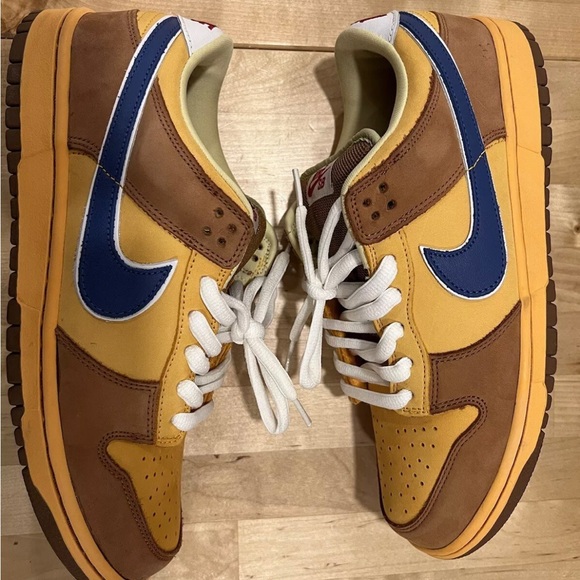 Nike Dunk Sb low new castle brown ale yellow size 10.5 - Picture 8 of 9